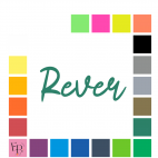 Rever, en lettres à floquer sans accent style Ecriture (police Realism) - Uni mat thermocollant