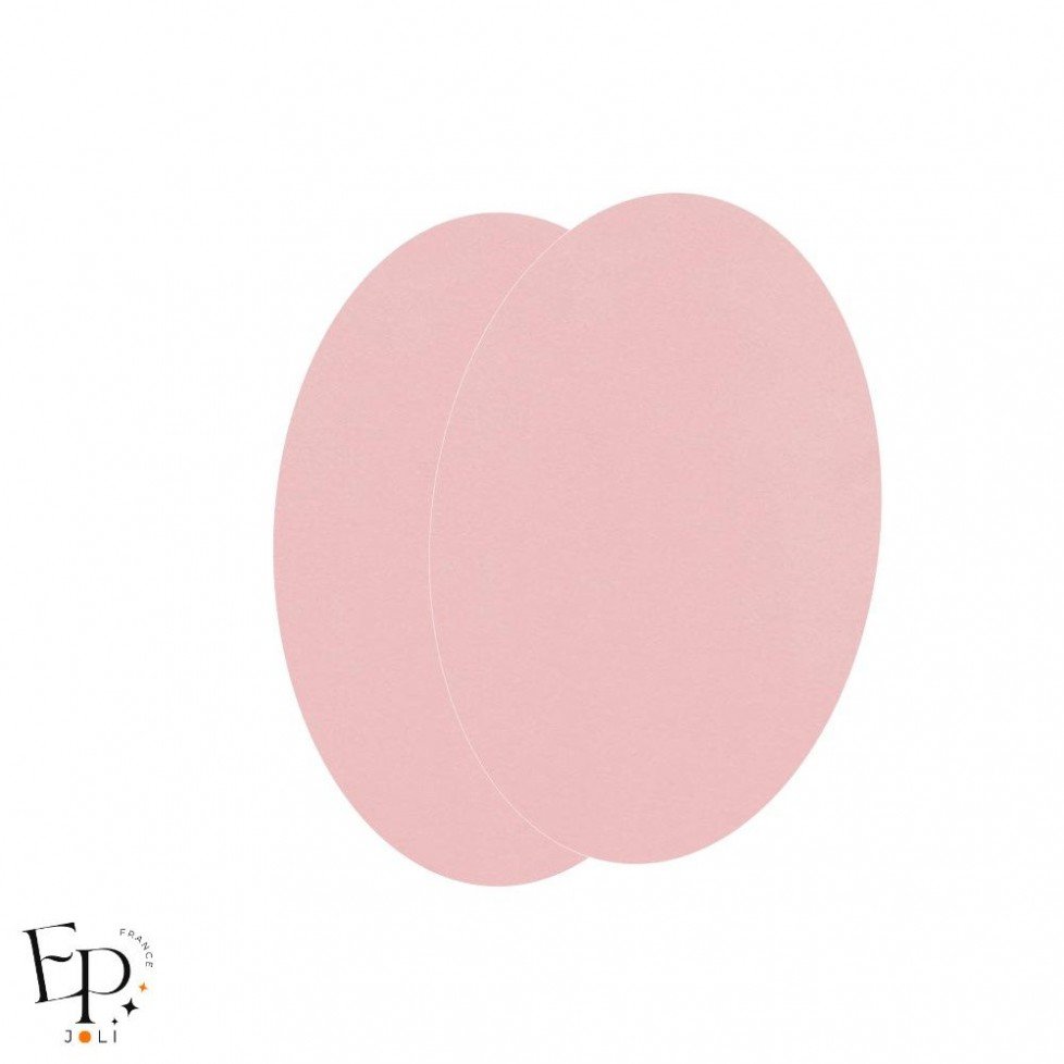 Paire de Genouillères / Coudières thermocollantes enfants en Suédine coloris Rose clair Paire de Genouillères / Coudières thermocollantes enfants en Suédine coloris Rose clair