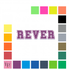 Rêver, en lettres à floquer sans accent style Champions (police Sport Champs regular) - Uni mat thermocollant