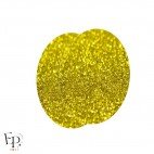 Genouillère & Coudière x 2 - Ovale Adulte Thermocollant - Jaune Pailleté Star