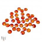 Strass Swarovski thermocollants Fireopal SS34 7 mm pour vêtements et customisation textile