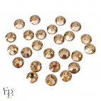 Strass Swarovski thermocollants Light  Silk SS34 7 mm pour vêtements et customisation textile