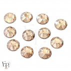 Strass Swarovski Crystal Golden Shadow 7 mm thermocollant – éclat doré et translucide