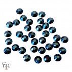 Strass Swarovski thermocollants Crystal Metallic Blue SS34 7 mm pour vêtements et customisation textile