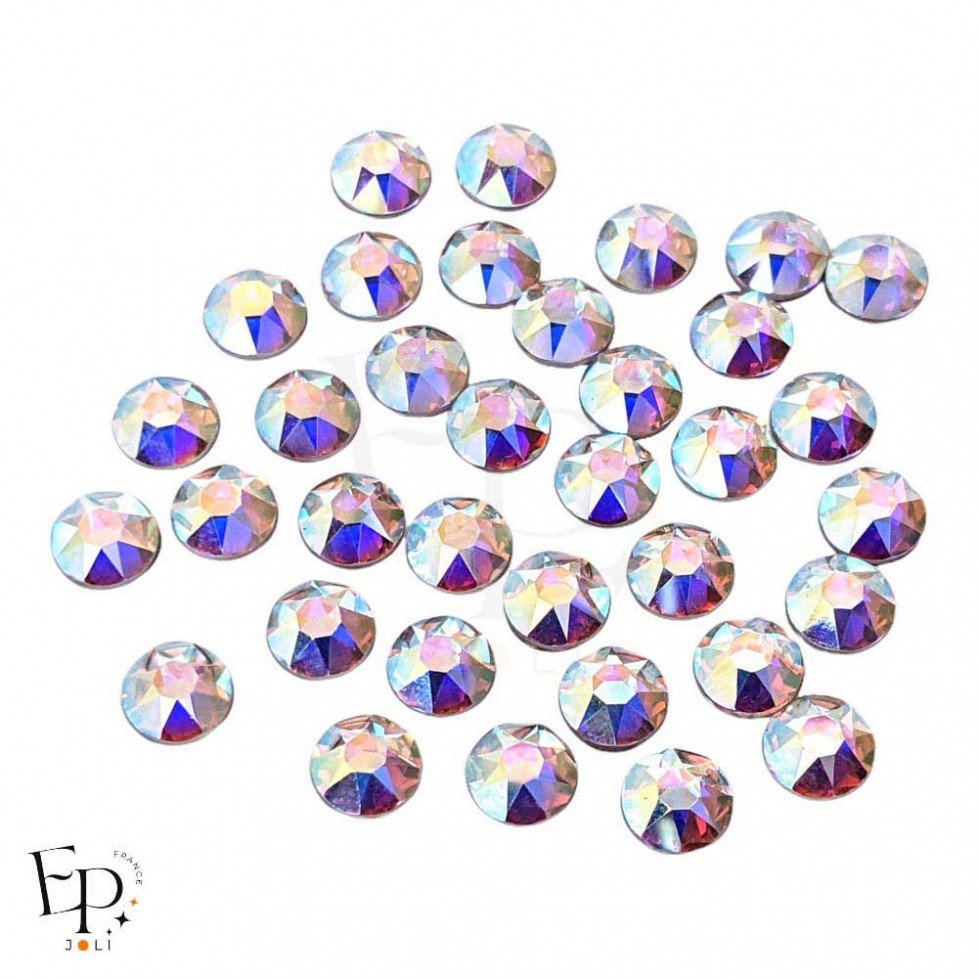 Strass Swarovski thermocollants Crystal Boreal SS34 7 mm pour vêtements et customisation textile Strass Swarovski thermocollants Crystal Boreal SS34 7 mm pour vêtements et customisation textile