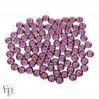 Strass Swarovski thermocollants Amethyst SS20 5 mm pour vêtements et customisation textile