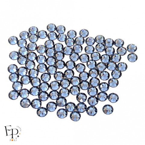 Strass Swarovski Montana 5 mm thermocollant – bleu profond et intense au fini brillant