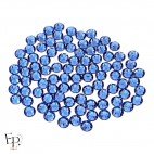 Strass Swarovski Sapphire 5 mm thermocollant – bleu intense et profond