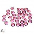Strass Swarovski thermocollants Rose SS34 7 mm pour vêtements et customisation textile
