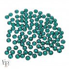Strass Swarovski Emerald 5 mm – brillance verte foncée et élégante pour vêtements et customisation textile