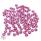 Strass Swarovski Fuchsia 5 mm thermocollant – rose vif intense et éclat brillant