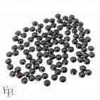 Strass Swarovski Jet 5 mm – noir profond sur fond neutre