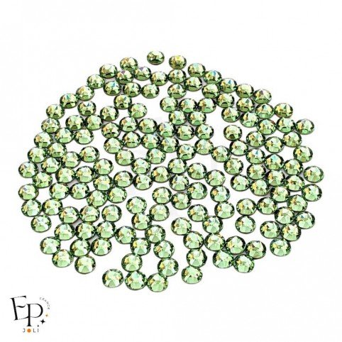 Strass Swarovski Peridot 4 mm thermocollant – vert lumineux et éclatant