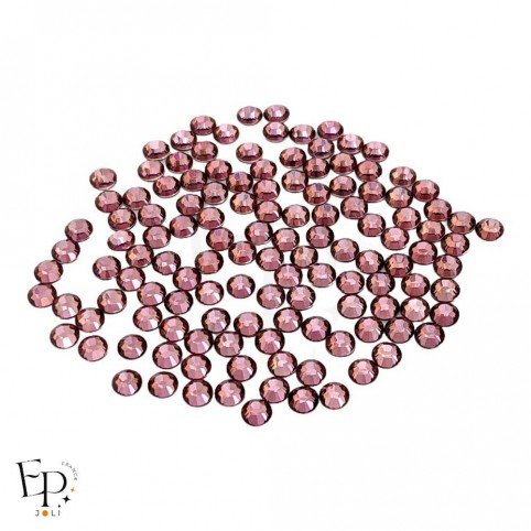 Strass Swarovski Antique Pink 4 mm thermocollant – rose ancien doux et élégant