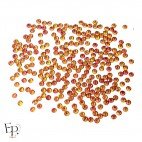 Strass Swarovski Fireopal thermocollant – orange flamboyant et lumineux