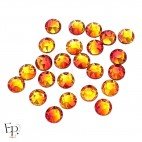 Strass Swarovski Fireopal thermocollant 5 mm – orange flamboyant et lumineux