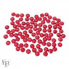 Strass Swarovski Light Siam thermocollant 5 mm – rouge vif éclatant