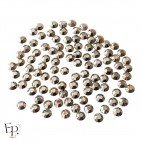 Strass Swarovski Metallic Light Gold 5 mm – nuance or clair métallisé sur fond neutre