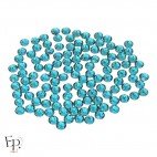 Strass Swarovski Blue Zircon thermocollant 4 mm – bleu profond et exotique scintillant