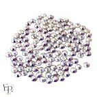 Strass Swarovski Crystal AB thermocollant 4 mm – cristal irisé multicolore éclatant