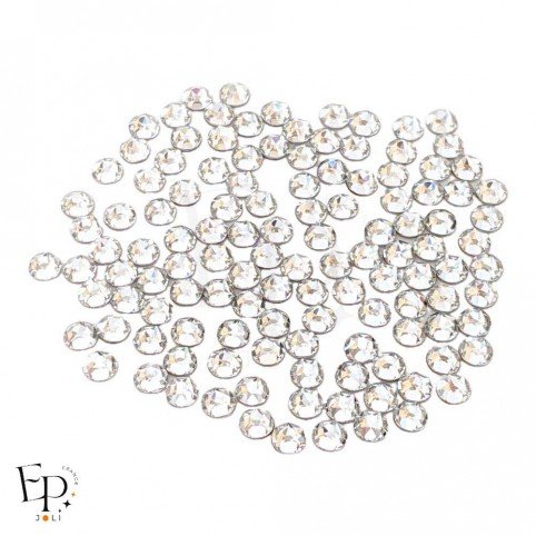 Strass Swarovski Crystal thermocollant 5 mm – cristal clair pur et lumineux