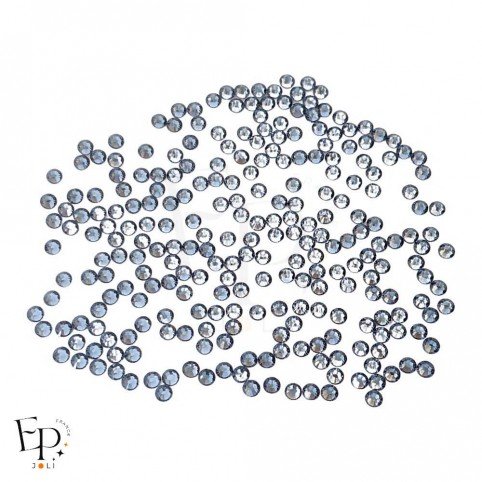 Strass Swarovski Denim Blue thermocollant 3 mm – bleu jeans profond et mat