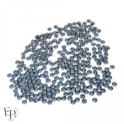 Strass Swarovski Montana thermocollant 3 mm – bleu profond et élégant
