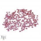 Strass Swarovski Rose thermocollant 3 mm – rose vif et éclatant