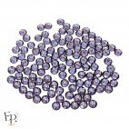 Strass Swarovski Tanzanite thermocollant 4 mm – violet bleuté élégant et raffiné