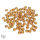 Strass thermocollant Swarovski Topaz 5 mm – éclat caramel foncé et élégant