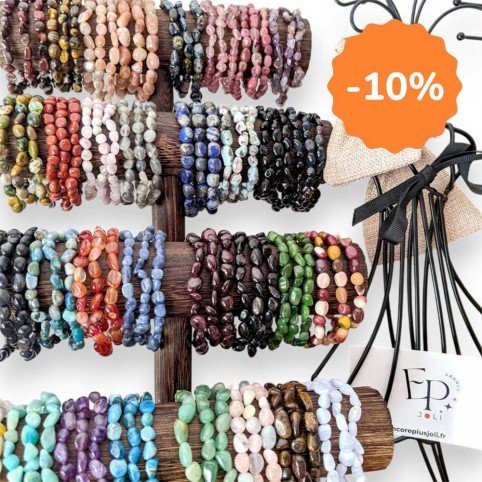 Code promo 10% pour 3 bracelets en pierre naturelle achetés