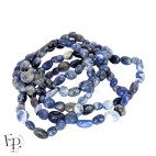 Bracelets Sodalite, pierre roulée bleu – sérénité - petites pierres