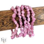 Bracelets Tourmaline rose – pierre roulée naturelle - bijou sérénité