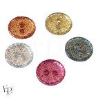 Boutons Paillettes divers coloris 10 mm