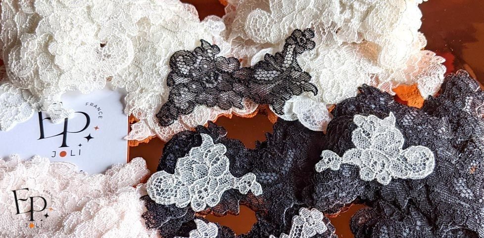 Dentelle de Calais-Caudry® thermocollante – Maison Jean Bracq