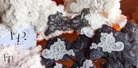 Dentelle thermocollante
