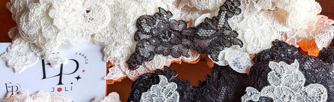 Dentelle de Calais-Caudry® thermocollante